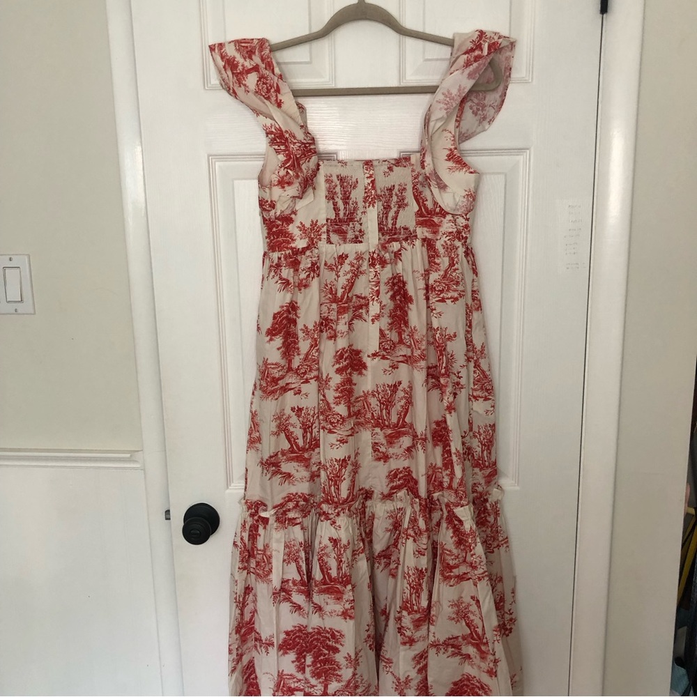 Cara Cara Darby Dress Forest Toile - Picture 11 of 16